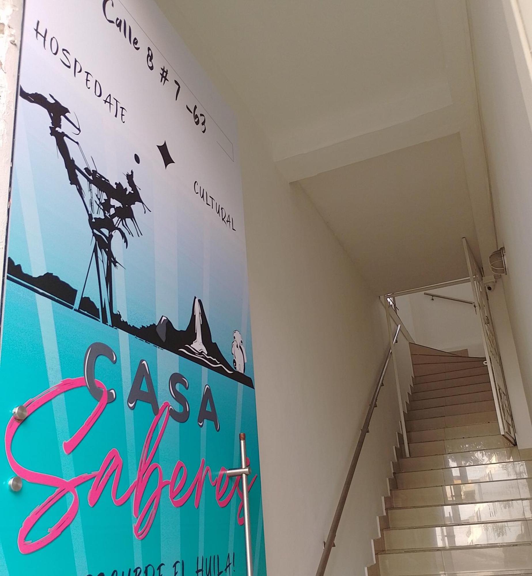 Hospedaje Casa Cultural Saberes Нейва Экстерьер фото